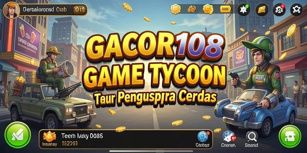Tampilan gameplay GACOR108 yang seru dan realistis.