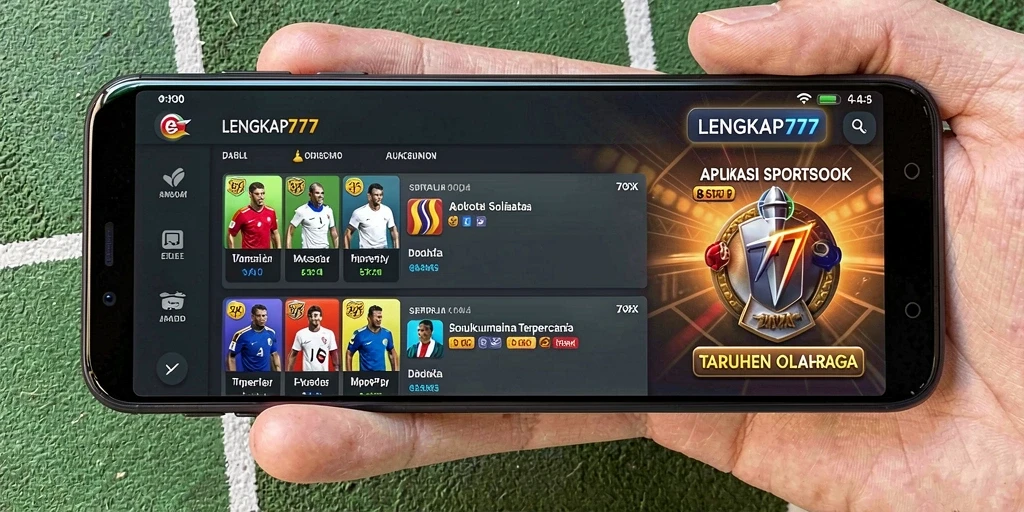 Tampilan antarmuka LENGKAP777 yang menarik saat bermain Sportsbook.
