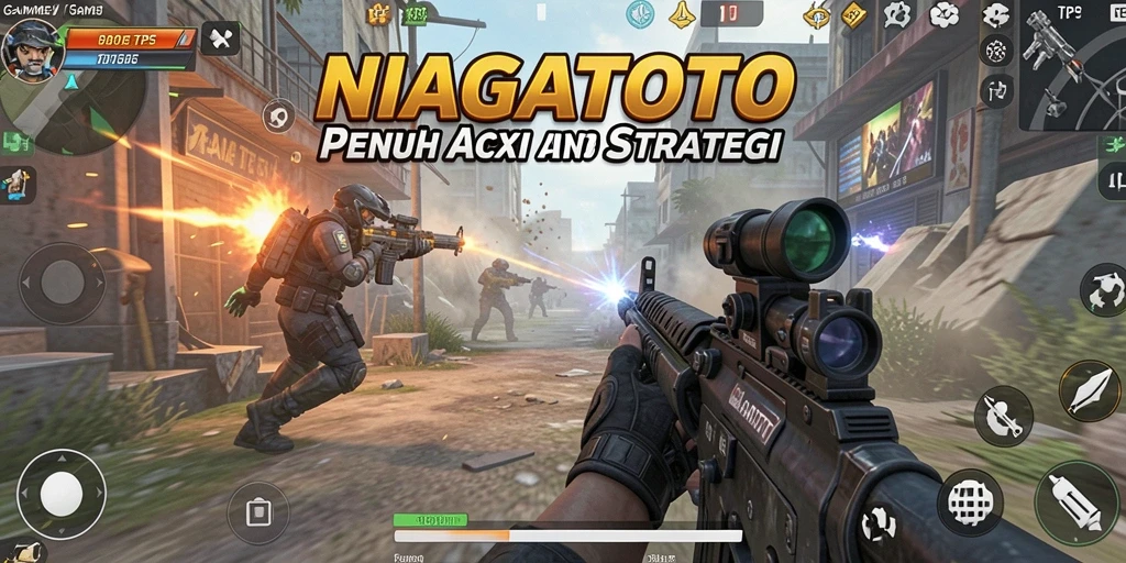 Tampilan gameplay NIAGATOTO yang memukau dan penuh aksi.